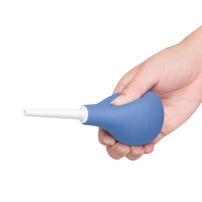 B-VIBE - COMPACT ENEMA DOUCHE BLUE