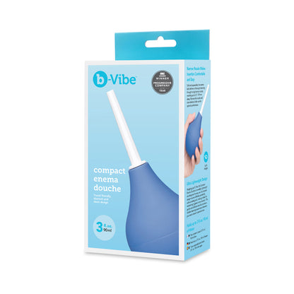 B-VIBE - COMPACT ENEMA DOUCHE BLUE