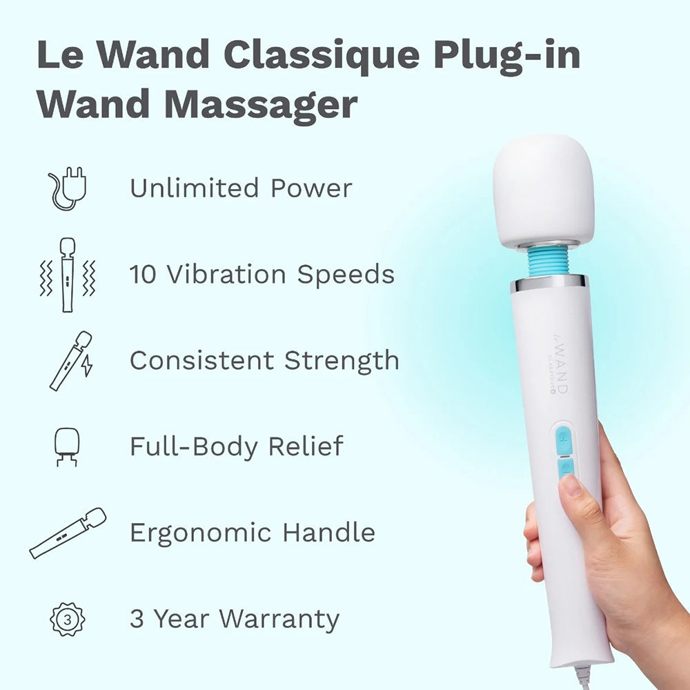 LE WAND - CLASSIQUE PLUG-IN WAND MASSAGER