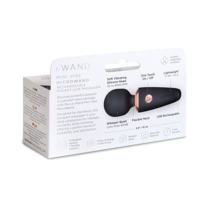 LE WAND MINI MICRO WAND BLACK