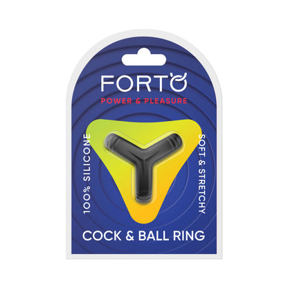 FORTO F-59: TRI COCK & BALL RING BLACK