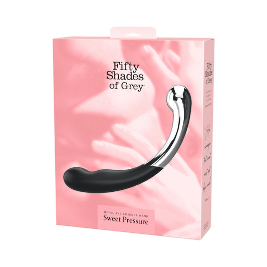 FIFTY SHADES OF GREY SWEET PRESSURE SILICONE & METAL WAND