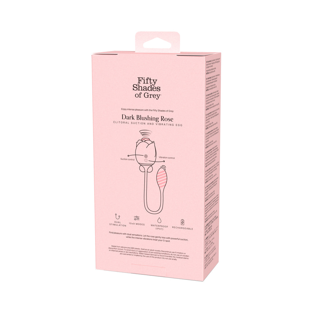 FIFTY SHADES OF GREY DARK BLUSHING ROSE