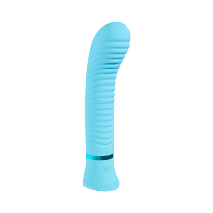 SHOTS - LOVELINE DIVINE RECHARGEABLE SILICONE RIBBED G SPOT VIBRATOR
