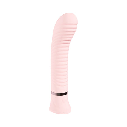 SHOTS - LOVELINE DIVINE RECHARGEABLE SILICONE RIBBED G SPOT VIBRATOR