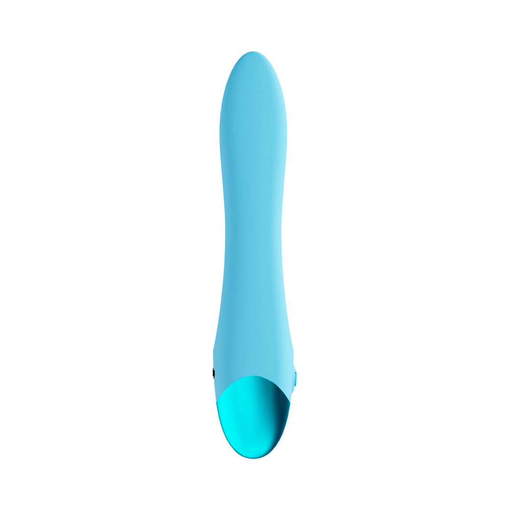 LOVELINE AMOUR RECHARGEABLE SILICONE DUAL MOTOR VIBRATOR BLUE