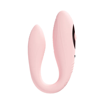 LOVELINE CHARME RECHARGEABLE SILICONE DUAL MOTOR VIBRATOR PINK