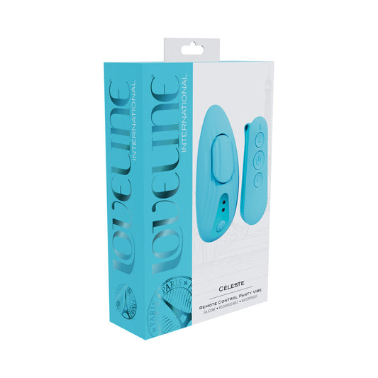 SHOTS - LOVELINE CELESTE RECHARGEABLE SILICONE REMOTE CONTROL PANTY VIBRATOR