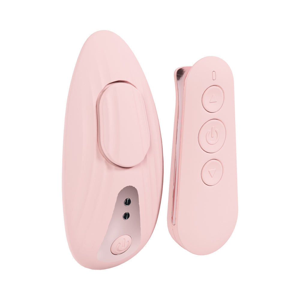 LOVELINE CELESTE RECHARGEABLE SILICONE REMOTE CONTROL PANTY VIBRATOR PINK