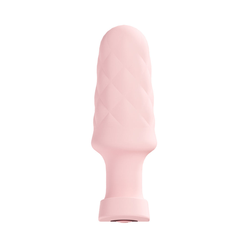 SHOTS - LOVELINE VELVET RECHARGEABLE SILICONE REMOTE CONTROL VIBRATING PLUG