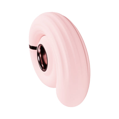 LOVELINE TOURNER RECHARGEABLE SILICONE VIBRATING SWIRL PINK