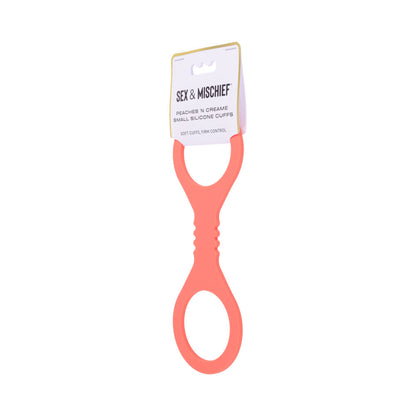SPORTSHEETS - SEX & MISCHIEF PEACHES ''N CREAME SMALL SILICONE CUFFS