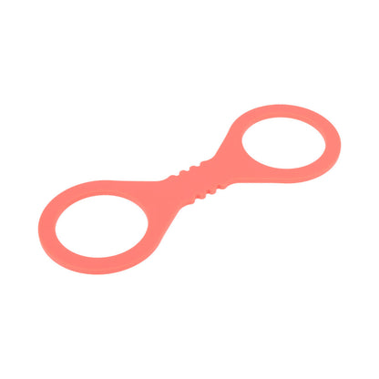 SPORTSHEETS SEX & MISCHIEF PEACHES ''N CREAME SMALL SILICONE CUFFS