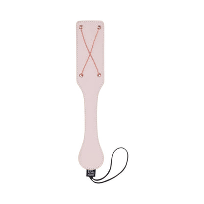 SPORTSHEETS - SEX & MISCHIEF PEACHES ''N CREAME CHAIN IMPRESSIONS PADDLE