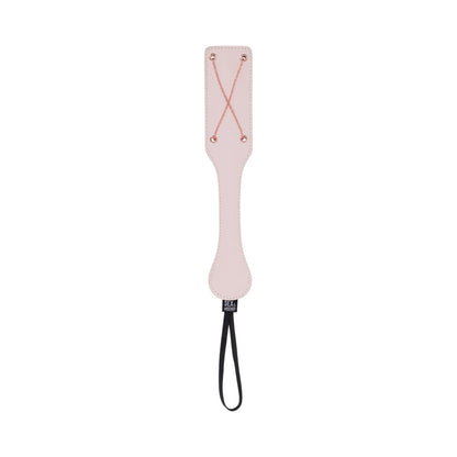 SPORTSHEETS - SEX & MISCHIEF PEACHES ''N CREAME CHAIN IMPRESSIONS PADDLE