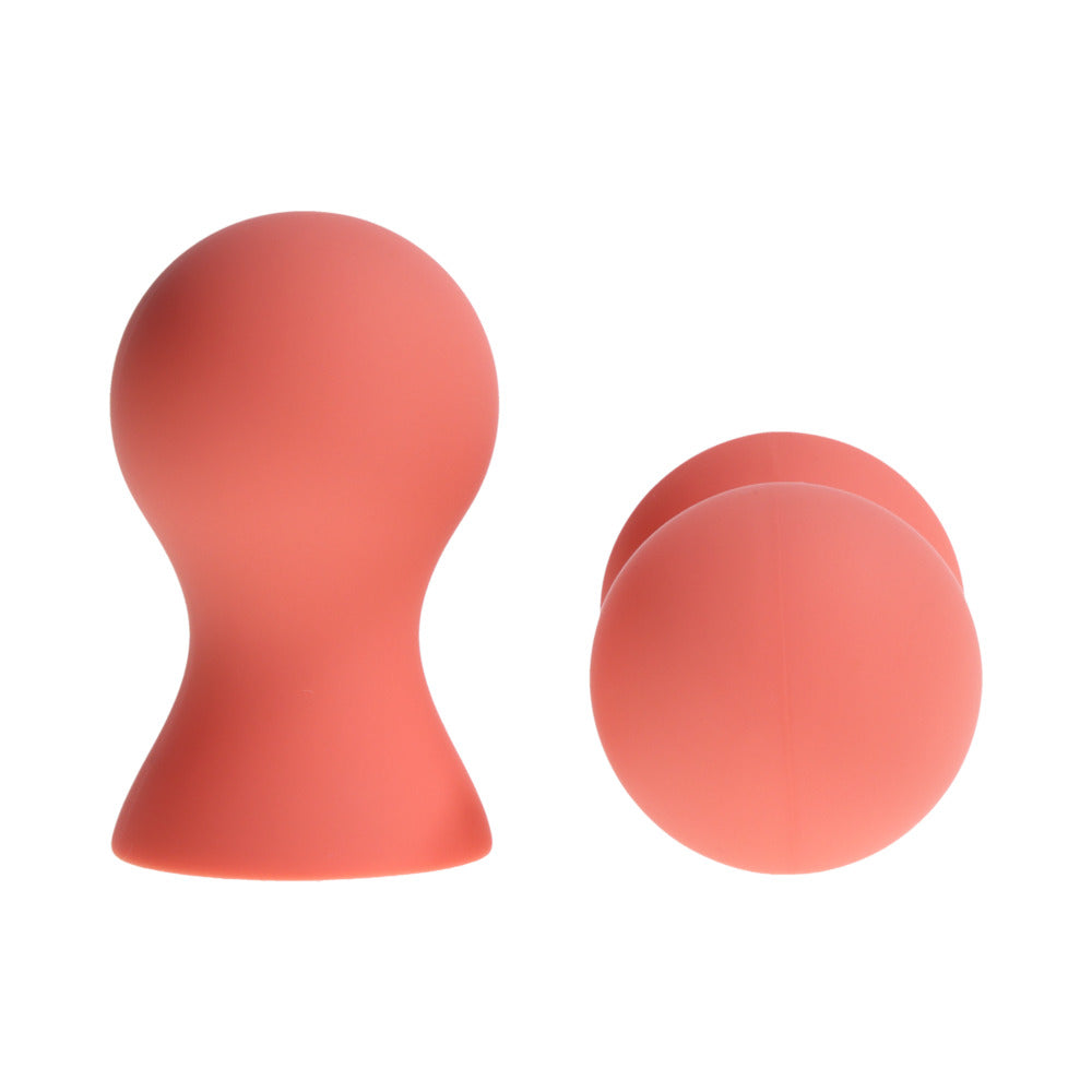 SPORTSHEETS - SEX & MISCHIEF PEACHES ''N CREAME SILICONE NIPPLE SUCKERS