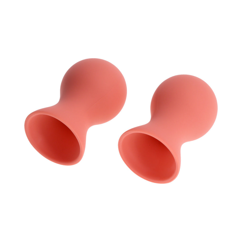 SPORTSHEETS - SEX & MISCHIEF PEACHES ''N CREAME SILICONE NIPPLE SUCKERS