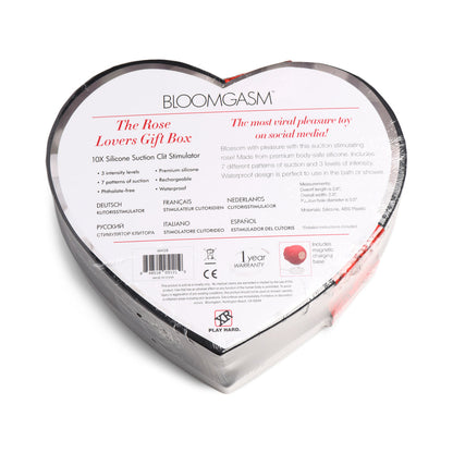 XR BRANDS - BLOOMGASM THE ROSE LOVER''S GIFT BOX RED