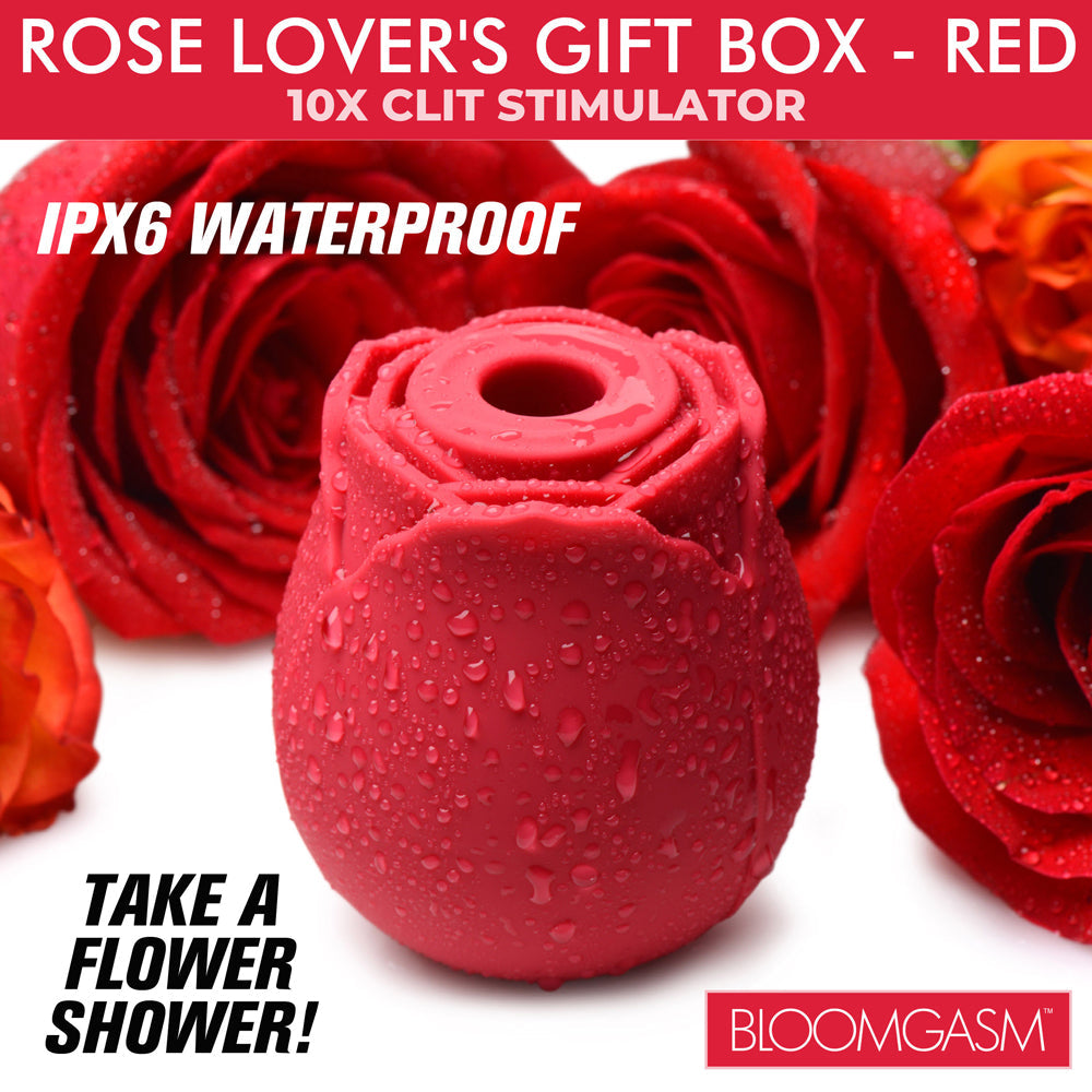 XR BRANDS - BLOOMGASM THE ROSE LOVER''S GIFT BOX RED