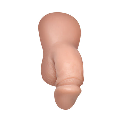XR BRANDS - STRAP U 3.6 IN. SILICONE PACKER DILDO LIGHT