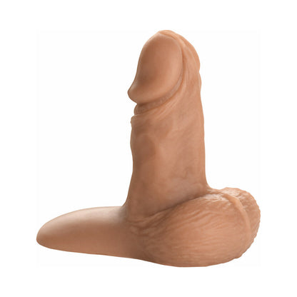 STRAP U 3.6 IN. SILICONE PACKER DILDO MEDIUM
