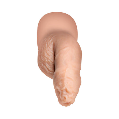XR BRANDS - STRAP U 5.1 IN. UNCUT SILICONE PACKER DILDO LIGHT