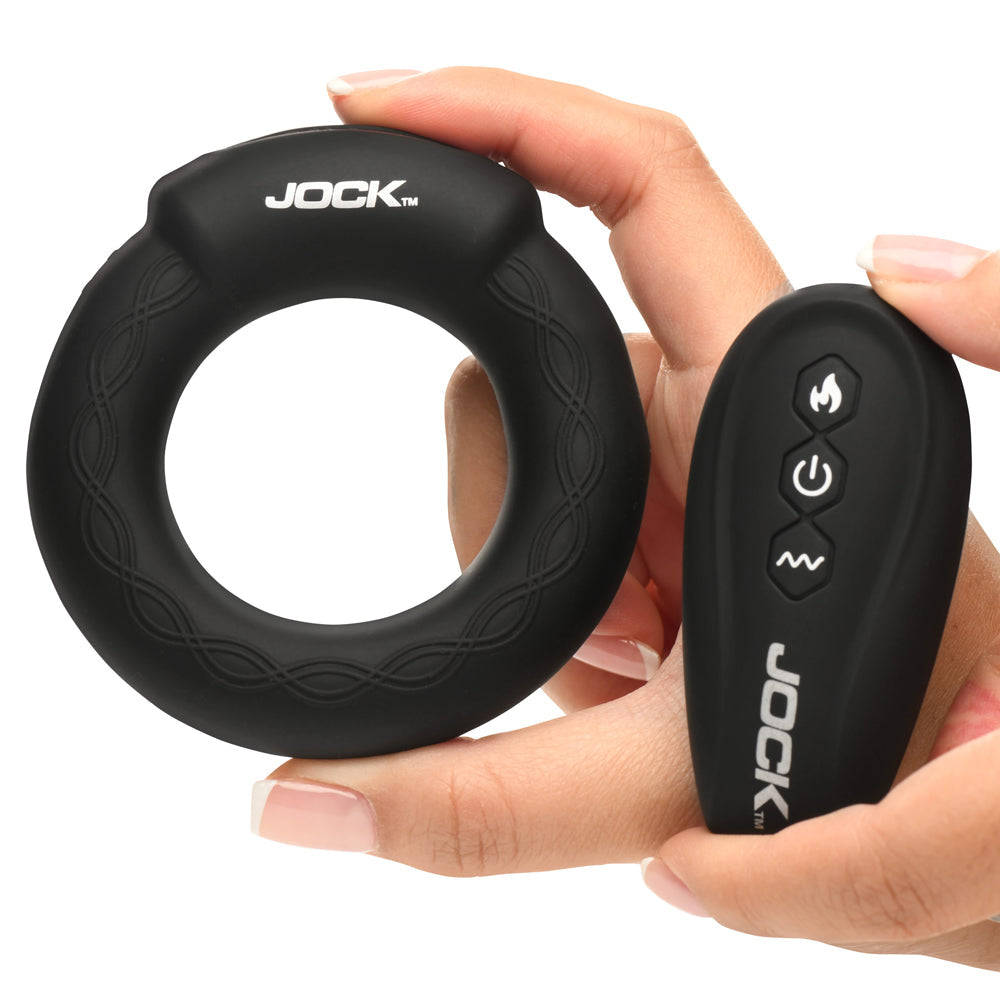 JOCK RUMBLER 1.8 IN. VIBRATING & WARMING C-RING
