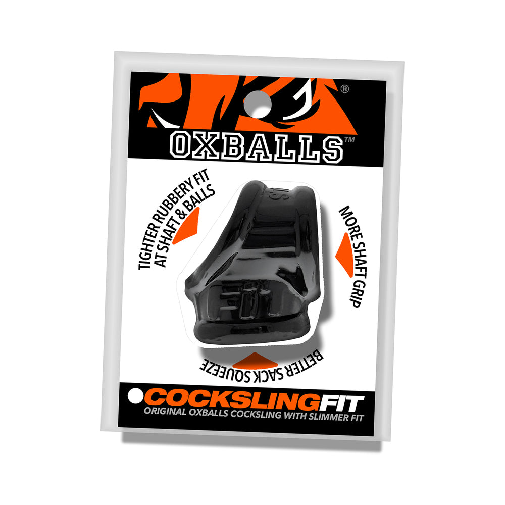 OXBALLS COCKSLING FIT SLING BLACK