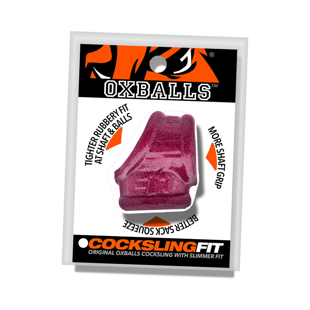 OXBALLS COCKSLING FIT SLING CHERRY LIPS