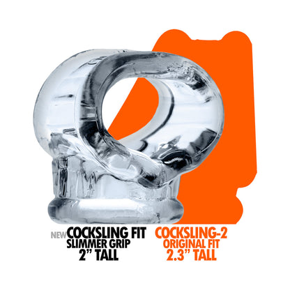OXBALLS - COCKSLING FIT SLING TRANSPARENTE