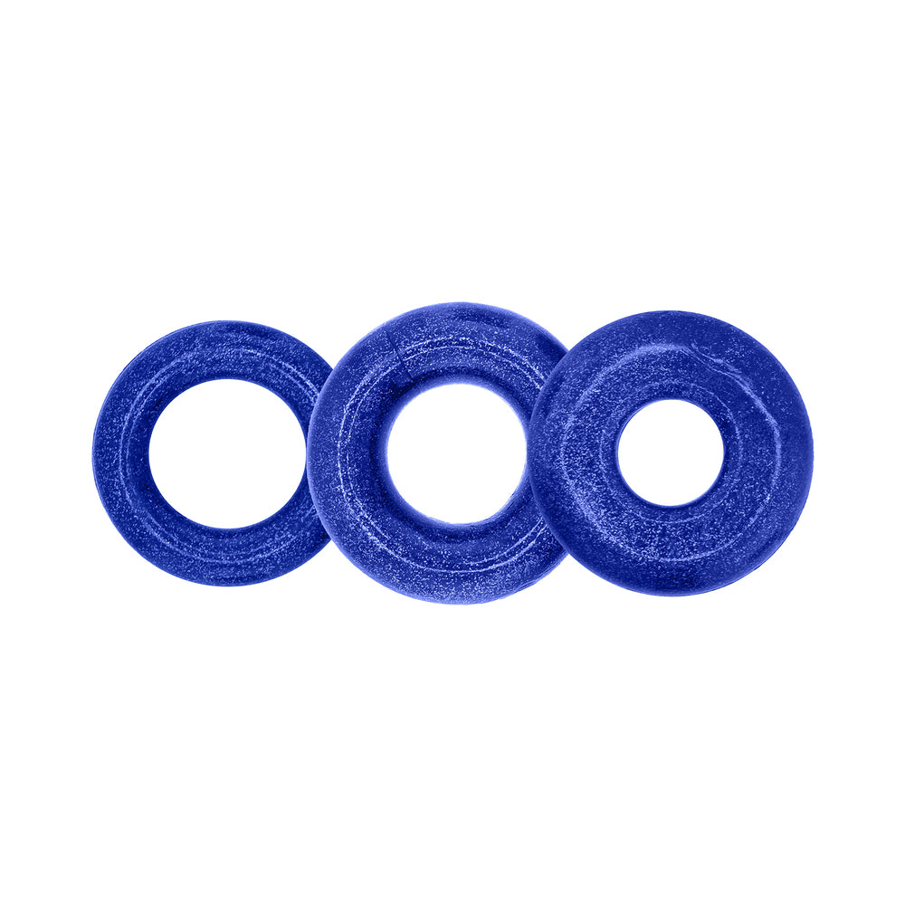 OXBALLS - COCKPACK MULTI DESIGN 3-PACK BLUE FIRE