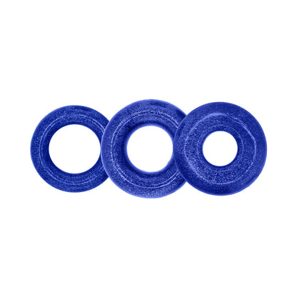 OXBALLS - COCKPACK MULTI DESIGN 3-PACK BLUE FIRE