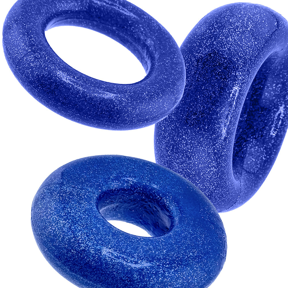 OXBALLS - COCKPACK MULTI DESIGN 3-PACK BLUE FIRE