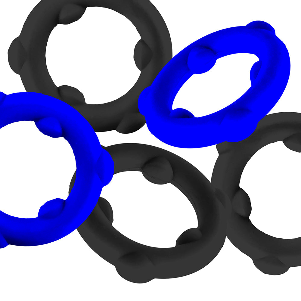 OXBALLS - GEARHEADS 5 PACK SPINNER RINGS
