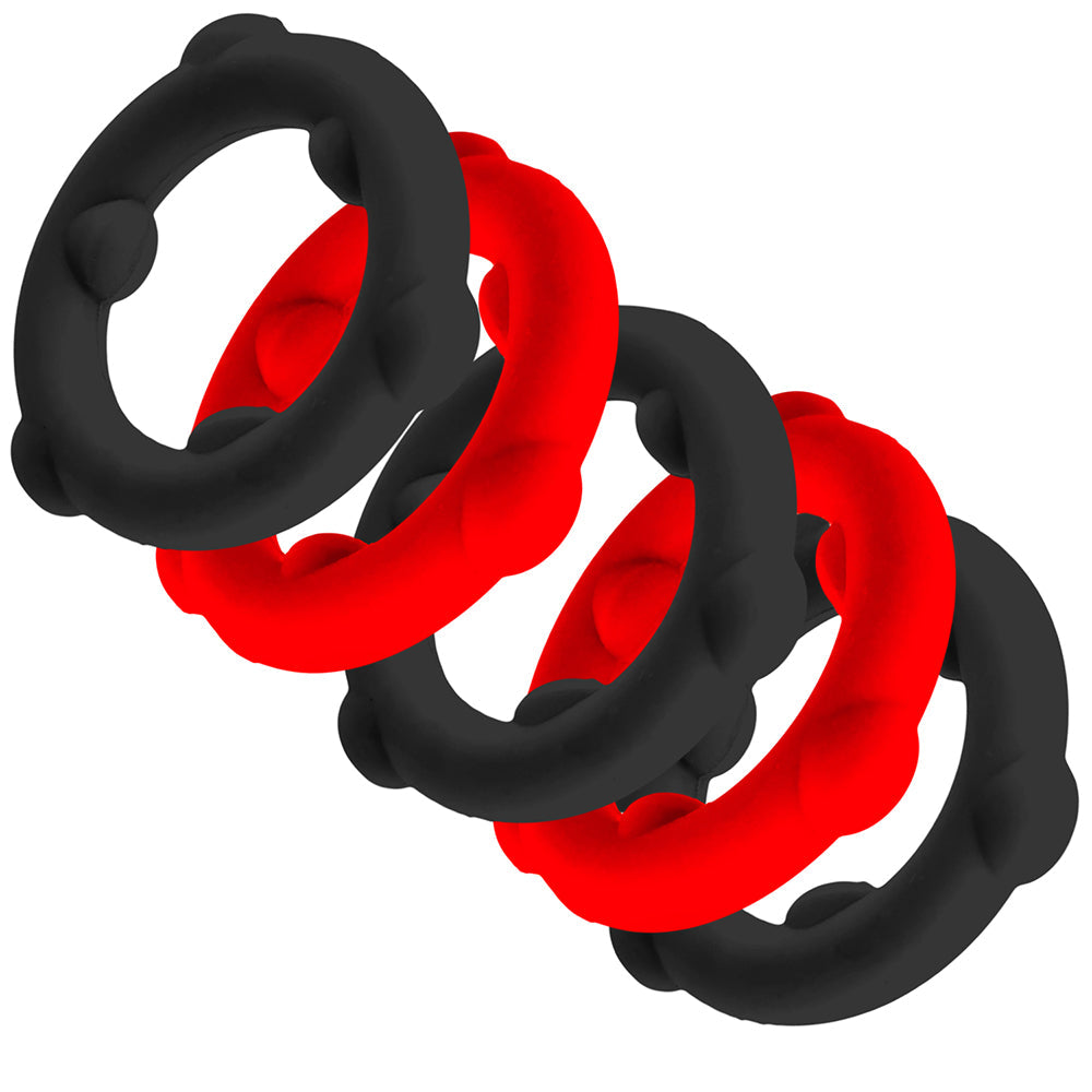 OXBALLS - GEARHEADS 5 PACK SPINNER RINGS
