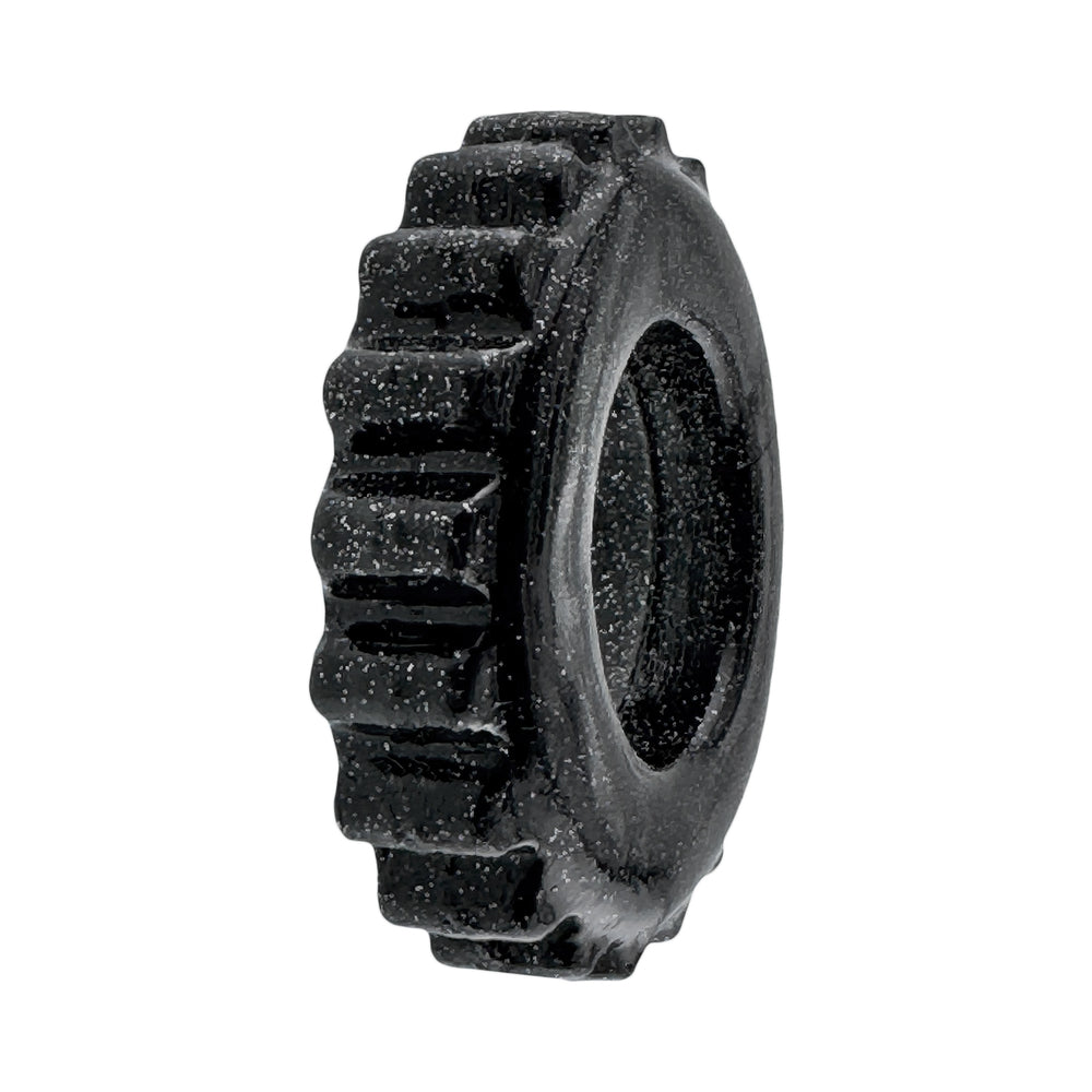 OXBALLS - PLUSHY SINGLE RING BLACK MICA