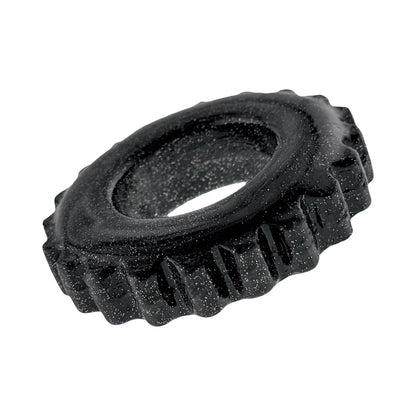 OXBALLS PLUSHY SINGLE RING BLACK MICA