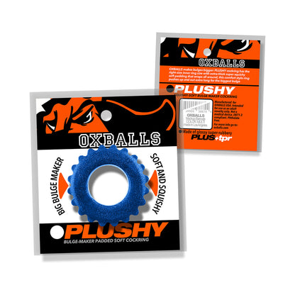 OXBALLS - PLUSHY SINGLE RING BLUE FIRE