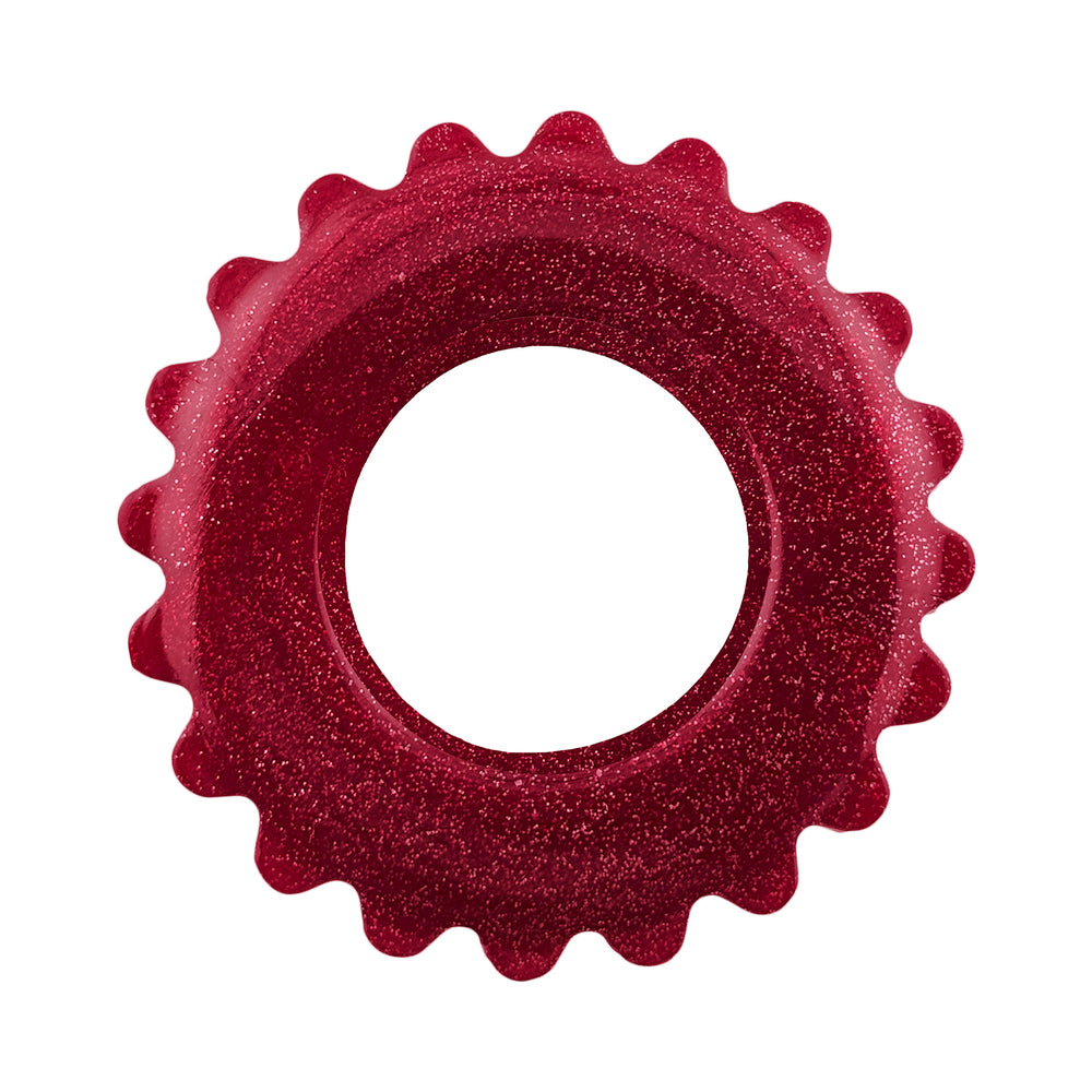 OXBALLS - PLUSHY SINGLE RING CHERRY LIPS