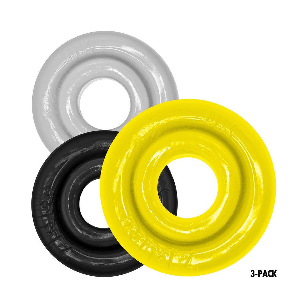 OXBALLS - RIMRINGZ MULTI SIZE 3-PACK SHOCKWAVE