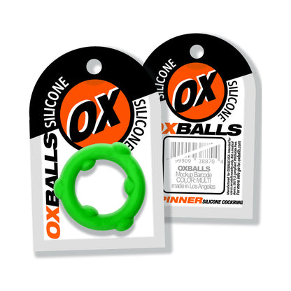 OXBALLS SPINNER SINGLE SILICONE RING FROG