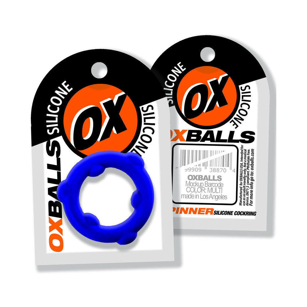OXBALLS SPINNER SINGLE SILICONE RING GLACIER