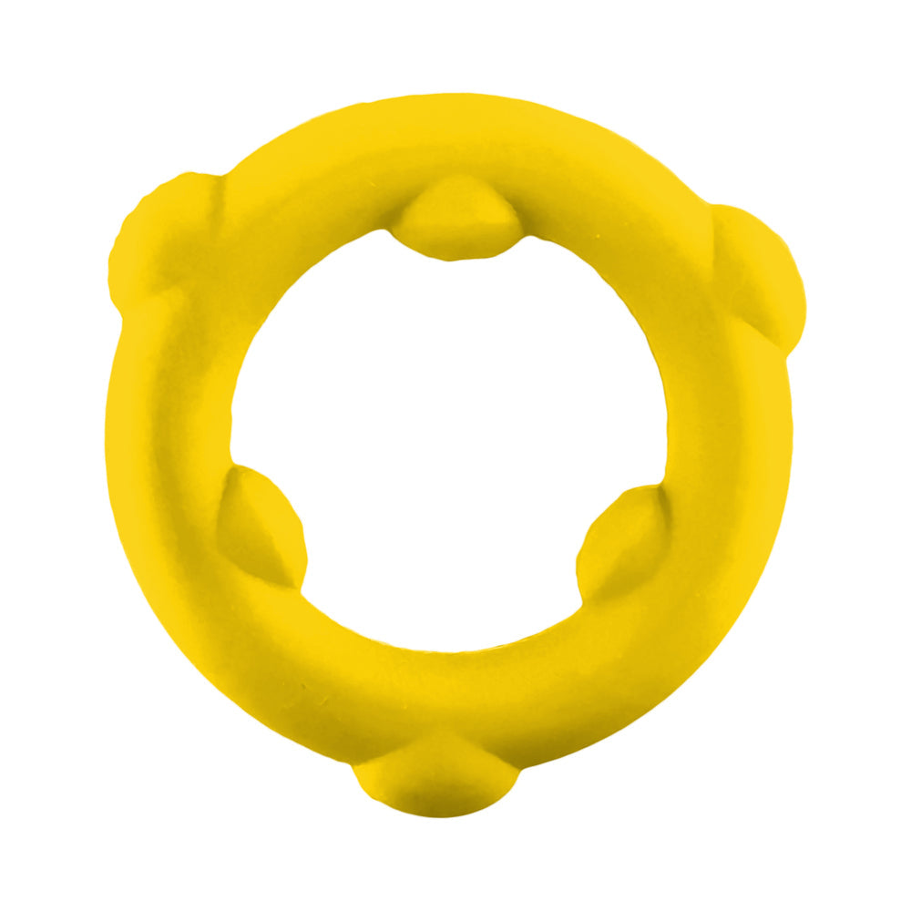 OXBALLS SPINNER SINGLE SILICONE RING YELLOW