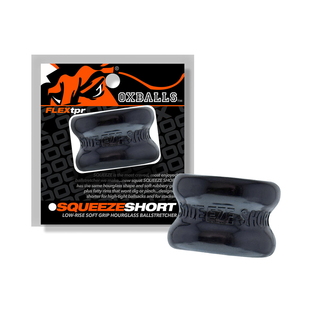 OXBALLS - ESTIRADOR DE TESTÍCULOS CORTO SQUEEZE NEGRO
