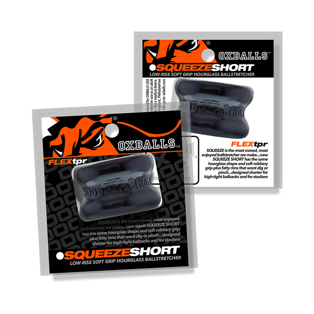 OXBALLS - ESTIRADOR DE TESTÍCULOS CORTO SQUEEZE NEGRO
