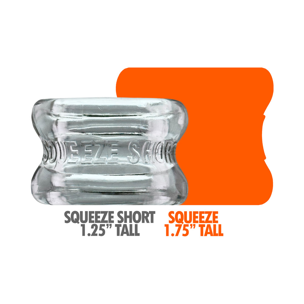 OXBALLS SQUEEZE SHORT BALLSTRETCHER CLEAR
