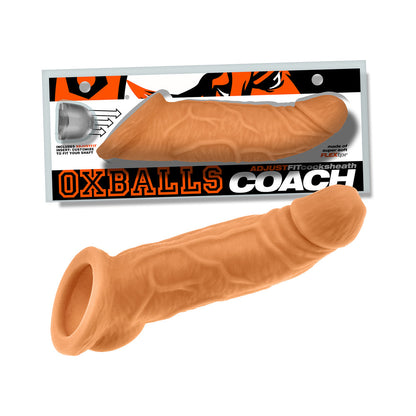 OXBALLS COACH COCKSHEATH SKINZ PEACHY