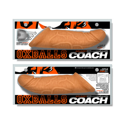 OXBALLS COACH COCKSHEATH SKINZ PEACHY