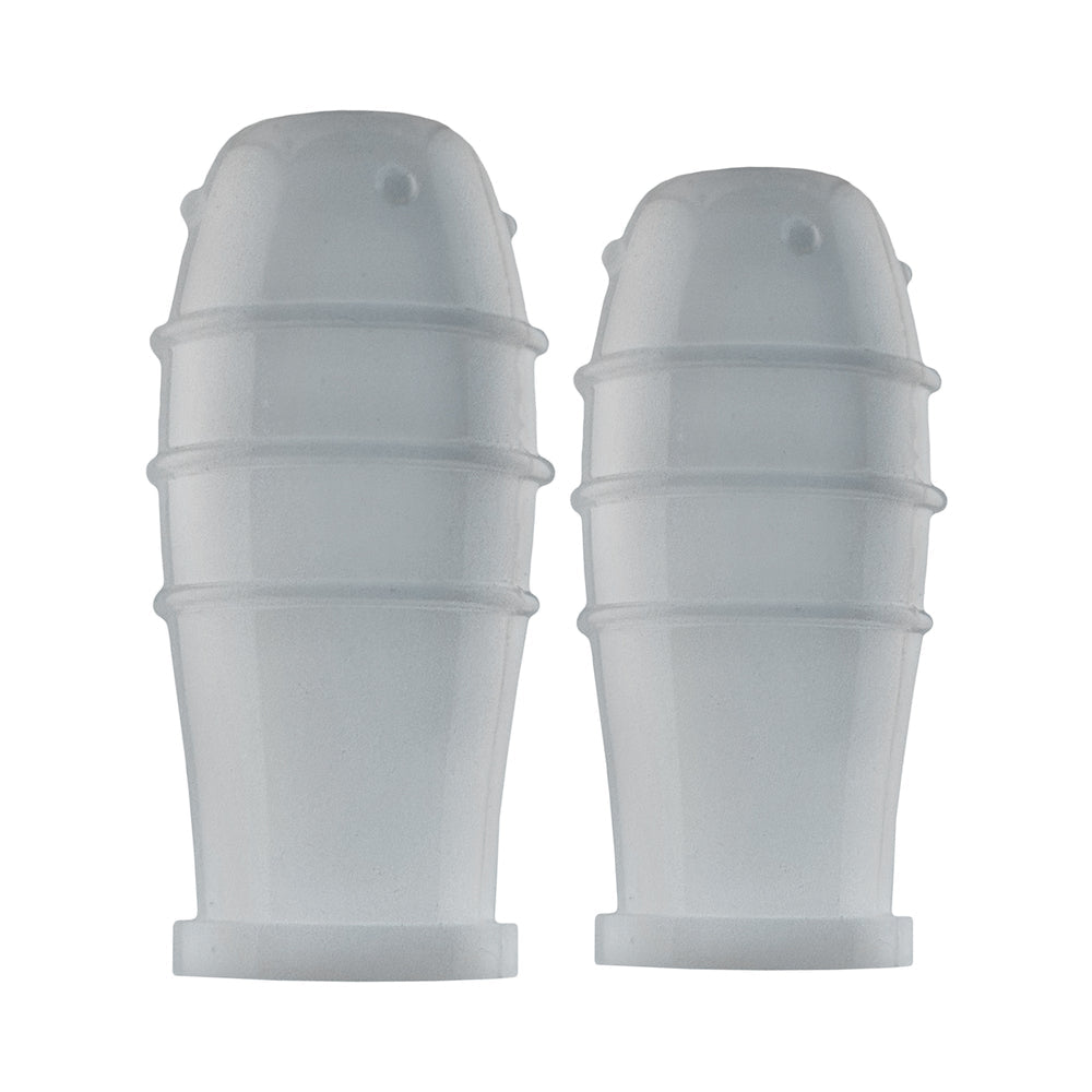 OXBALLS - LANKYZ SILICONE NIPSUCKERS CLEAR