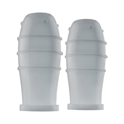 OXBALLS - LANKYZ SILICONE NIPSUCKERS CLEAR